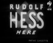 Rudolf Hess Here (1941) from be here long needtobreathe