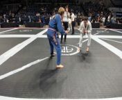 My 2nd and final match at Jiu-jitsu world league. I lost this match which got me silver (2nd out of 5 people in my division). There were no points scored in the match, but at the end he caught my arm as I was trying to pass. He rolled me, I rolled back, but at the end he had it trapped and I was worried about my shoulder, if he decided to wrench it right or left in search of a submission. So I tapped. It was a good decision.