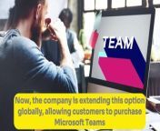 Microsoft decided to separate Teams from its Microsoft 365 and Office 365 suites in the European Union and Switzerland to avoid potential fines. Now, the company is extending this option globally, allowing customers to purchase Microsoft Teams separately from Microsoft 365 and Office 365, as reported by Reuters.&#60;br/&#62;https://aakaweb.com/microsoft-unbundles-teams-office-365-globally/