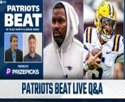 Don&#39;t miss the latest episode of Patriots Beat, where Alex Barth from 98.5 The Sports Hub and Brian Hines of Pats Pulpit host a LIVE Q&amp;A!&#60;br/&#62;&#60;br/&#62;Get in on the excitement with PrizePicks, America’s No. 1 Fantasy Sports App, where you can turn your hoops knowledge into serious cash. Download the app today and use code CLNS for a first deposit match up to &#36;100! Pick more. Pick less. It’s that Easy! Football season may be over, but the action on the floor is heating up. Whether it’s Tournament Season or the fight for playoff homecourt, there’s no shortage of high stakes basketball moments this time of year. Quick withdrawals, easy gameplay and an enormous selection of players and stat types are what make PrizePicks the #1 daily fantasy sports app!&#60;br/&#62;&#60;br/&#62;Visit https://Linkedin.com/BEAT to post your first job for free! LinkedIn Jobs helps you find the candidates you want to talk to, faster. Did you know every week, nearly 40 million job seekers visit LinkedIn.&#60;br/&#62;&#60;br/&#62;#Patriots #NFL #NewEnglandPatriots
