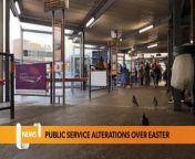 Some information on changes to trains, buses, pharmacies and supermarkets over Easter weekend 2024.