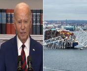 Federal government will pay to rebuild Baltimore&#39;s Key Bridge &#39;in full&#39;, Biden saysUS pool