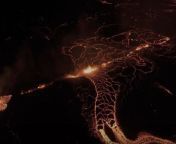 Even at its fiercest, nature can&#39;t help but look outstandingly stunning! &#60;br/&#62;&#60;br/&#62;Shared by Jón, this crisp piece of aerial footage showcases an erupting volcano. &#60;br/&#62;&#60;br/&#62;&#92;