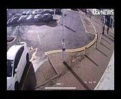 CCTV footage obtained by ITV News shows three men running away from Beckenham Junction Station in southeast London, following a stabbing of a man on a suburban train in the area shortly before. Report by Blairm. Like us on Facebook at http://www.facebook.com/itn and follow us on Twitter at http://twitter.com/itn