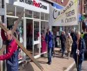The Walk of Witness in Crediton High Street, video by Alan Quick&#60;br/&#62;