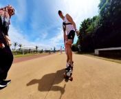 Occurred on October 23, 2022 / Durban, South Africa&#60;br/&#62;&#60;br/&#62;: Myself and my 2-year-old daughter, were skating on a longboard along Durban’s iconic Golden Mile promenade on the beachfront. We were just enjoying the sunny vibes and fresh air. And of course, having some fun!