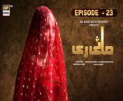 New! Mayi Ri Episode 23 &#124; Aina Asif &#124; Samar Abbas &#124; Naumaan Ijaz &#124; Maya Khan &#124; Maria Wasti &#124; 24th Aug 2023 &#124; ARY Digital Drama &#60;br/&#62;&#60;br/&#62;Watch all Episodes of Mayi Ri Herehttps://bit.ly/3DEsbhc&#60;br/&#62;&#60;br/&#62;Subscribehttps://bit.ly/2PiWK68&#60;br/&#62;&#60;br/&#62;Mayi Ri is an exceptionally written drama whose story highlights the rotten fabric of society. Child marriage is an issue that is prevalent in our society and Mayi Ri depicts it beautifully.&#60;br/&#62;&#60;br/&#62;Cast:&#60;br/&#62;Aina Asif&#60;br/&#62;Samar Abbas&#60;br/&#62;Naumaan Ijaz&#60;br/&#62;Maria Wasti&#60;br/&#62;Maya Khan&#60;br/&#62;Sajida Syed&#60;br/&#62;Saad Faridi&#60;br/&#62;Amna Malik&#60;br/&#62;Paras Masroor&#60;br/&#62;Usman Mazhar&#60;br/&#62;Diya Mughal.&#60;br/&#62;&#60;br/&#62;Directed By: Meesam Naqvi&#60;br/&#62;Concept &amp; Story: Sana Fahad&#60;br/&#62;&#60;br/&#62;Watch Mayi Ri daily at 7:00 PM, on ARY Digital!&#60;br/&#62;&#60;br/&#62;#MayiRi #AinaAsif #NaumaanIjaz #SamarAbbas #MariaWasti #MayaKhan #ParasMasroor #diyamughal &#60;br/&#62;&#60;br/&#62;Download ARY ZAP: https://l.ead.me/bb9zI1&#60;br/&#62;&#60;br/&#62;The most watched and loved Pakistani Entertainment channel is now on SoundCloud! Follow us here and listen to your favorite OSTs now! ♫ https://m.soundcloud.com/arydigitalhd&#60;br/&#62;&#60;br/&#62;Pakistani Drama Industry&#39;s biggest Platform, ARY Digital, is the Hub of exceptional and uninterrupted entertainment. You can watch quality dramas with relatable stories, Original Sound Tracks, Telefilms, and a lot more impressive content in HD. Subscribe to the YouTube channel of ARY Digital to be entertained by the content you always wanted to watch.