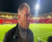 Crawley Town lost 2-0 away at Doncaster Rovers. This ended a run of four straight wins in League Two. Here is manager Scott Lindsey&#39;s reaction to the defeat