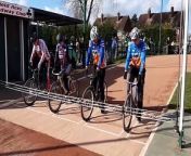 Wednesfield Aces cycle speedway open day.