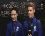 2024 Madison Chock & Evan Bates Worlds Post-FD Interview (1080p) - Canadian Television Coverage from madison beer birthplace