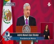 President Andrés Manuel López Obrador said he was looking forward to having his picture taken next to the aircraft to show how he would look as a child in front of the Boeing 787