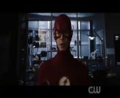 Barry Allen meets Barry Allen in the DCTV Crisis on Infinite Earths Crossover. Ezra Miller, The Flash in DCEU meets Grant Gustin, The Flash in DCTV. &#60;br/&#62;