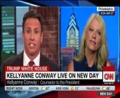 Counselor to President Trump Kellyanne Conway and CNN&#39;s Chris Cuomo spar over fairness in media coverage, errors and accountability.