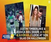 Justin Timberlake and Jessica Biel have their Halloween game on lock – with a little help from their 2-year-old son, Silas!