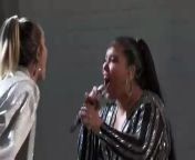 Brooke Simpson and Miley Cyrus sing Miley Cyrus&#39; &#92;
