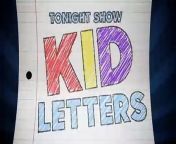 Jimmy reads suggestions for improving The Tonight Show written by elementary school children, including one offering to sell him a theme song for a Blake Shelton and Jimmy Fallon spin-off show.