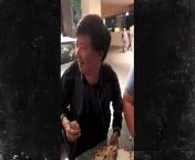 Ken Jeong was clearing in the holiday spirit at the Grand Hyatt hotel in Melbourne Australia, yelling something about &#92;