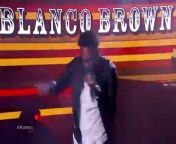 Blanco Brown performs Funky Tonk &amp; The Git Up Medley on Jimmy Kimmel Live. &#60;br/&#62;