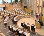 Lothian Tory MSP Sue Webber raises issue of Edinburgh police numbers at General Questions in Scottish Parliament 08-02-24,Justice Secretary Angela Constance replies