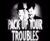 Pack Up Your Troubles is a 1932 pre-Code Laurel and Hardy film directed by George Marshall and Raymond McCarey, named after the World War I song &#92;