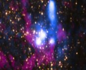 The image of supermassive black hole Sagittarius A *was created using data from the Event Horizon Telescope Collaboration. At the same time several telescopes, including the Chandra X-ray Observatory, were doing observations of their own. &#60;br/&#62;&#60;br/&#62;Credit: NASA/CXC/A. Hobart