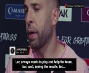Jordi Alba hopes Messi injury is nothing from messi sail