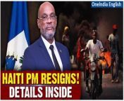 Guyana&#39;s President confirms the resignation of Haiti&#39;s Prime Minister Ariel Henry amidst escalating crisis and gang violence. Stay updated with the latest developments from the emergency CARICOM summit addressing Haiti&#39;s turmoil.&#60;br/&#62; &#60;br/&#62;#Haiti #HaitiViolence #HaitiPM #ArielHenry #ArielHenryHaiti #PMHenry #TensionsinHaiti #Guyana #CARICOM #JimmyBarbecueCherizier #Oneindia&#60;br/&#62;~PR.274~ED.101~GR.121~HT.96~
