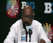 Mike Woodson Press Conference After Indiana Basketball&#39;s 61-59 Win Over Penn State Big Ten Tournament
