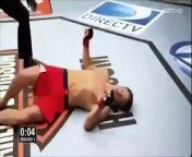 Uriah Hall KOs Adams Cella with a brutal spinning heel kick on The Ultimate Fighter 17.