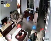 In home security news, a hilarious clip, all the way from China, goes viral after a monkey breaks into a man’s apartment and steals his fruit while the man naps on his couch. And what&#39;s really funny here is that we don’t even get a reaction out of the man, because he only realized this happened after reviewing the footage! Yair Ben-Dor has more.