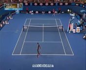 18 year old Aussie WC Nick Krygios shows off his major skills and major swag as he delivers the best shot of day four at the Australian Open.