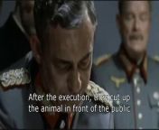 Hitler learns of the cruel death of giraffe