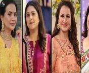 Top 5 Most Talented Senior Actresses In Pakistani Dramas 2024 - ARY DIGITAL -HUM TV-MR NOMAN ALEEM from old pakistani stage drama tariq teddy