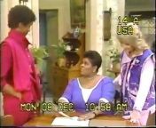 Whitney Houston doing a cameo on the 1980s TV show