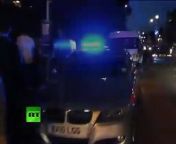 Londoners took to the streets to protect their neighbourhoods on Tuesday night after Britain&#39;s worst rioting in a generation. A group of anti-rioters marched through Enfield, in north London, aiming to deter looters. &#92;