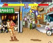 Street Fighter II'_ Hyper Fighting - Garger vs SteezNutz from b fighter kabuto henshin