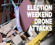 Ukraine launched several drone strikes on Russia over its election weekend. Skeptics believe the election was a sham with no real opposing candidates, resulting in Vladimir Putin&#39;s landslide win.