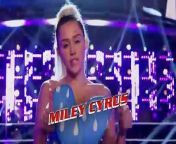 Key advisor Miley Cyrus returns to help the coaches prepare their artists for the final knockouts