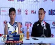 Interview with Best Player Mark Barroca and Coach Chito Victolero [Apr. 14, 2024] from mark 2 11