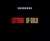 Letters of gold from friends printable letters