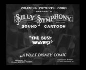 1931 Silly Symphony Busy Beavers Walt Disney from games for symphony dew