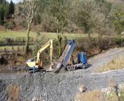 Corris Railway southern extension April 2024 update video from indian bangla romio vs julie