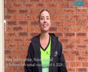 Player Meg Southcombe gives insight into Nova Thunder ahead of the 2024 Newcastle championship netball season &#124; April 4, 2024.