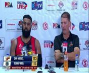 Interview with Best Player Mo Tautuaa and Coach Jorge Gallent [Apr. 10, 2024] from f1ly1orv mo