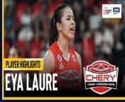PVL Player of the Game Highlights: Eya Laure sustains fine form as Chery Tiggo stuns PLDT to boost semis chances from bpl 2015 player list of private wee 24 edge vs