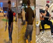 Singer and Bigg Boss contestant Rahul Vaidya was among those stranded in knee-deep waters after Dubai was hit by torrential rain. The singer took to his Instagram to share a video of him holding his sneakers as he wades through the water. Watch Video To Know More. &#60;br/&#62; &#60;br/&#62;#RahulVaidya #RahuVaidyaDubai #Dubaiflood &#60;br/&#62;~PR.126~