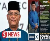 Perikatan Nasional&#39;s Khairul Azhari Saut has brushed off claims about his educational background, saying that the focus now is on the Kuala Kubu Baharu by-election.&#60;br/&#62;&#60;br/&#62;This comes after questions were asked about how Khairul Azhari could have a Masters degree even though his previous qualification was a diploma.&#60;br/&#62;&#60;br/&#62;Read more at https://tinyurl.com/yy6j5rve &#60;br/&#62;&#60;br/&#62;WATCH MORE: https://thestartv.com/c/news&#60;br/&#62;SUBSCRIBE: https://cutt.ly/TheStar&#60;br/&#62;LIKE: https://fb.com/TheStarOnline