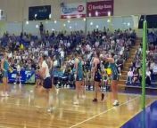 Bendigo Strikers score their first goal on their home court from court of wings and ruin vk