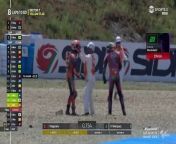Jack Miller and Franco Morbidelli crash at Jerez from crash landing on you