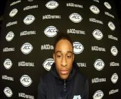 Trey Morrison discusses Carolina&#39;s win after defeating Boston College.